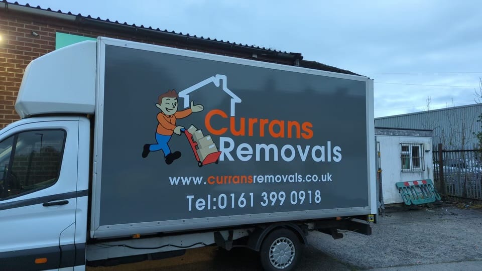 Currans New Van Decal